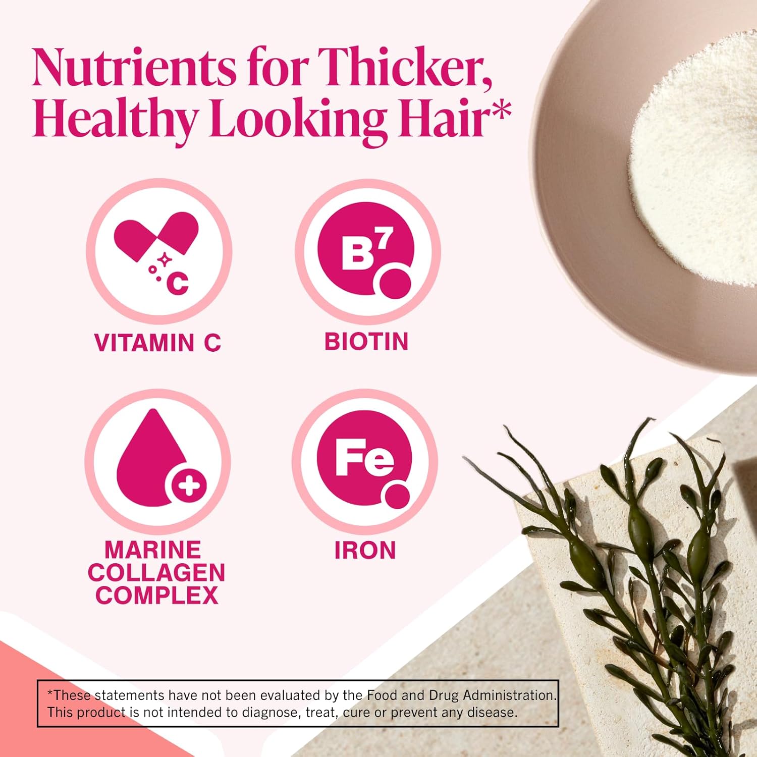 Viviscal Hair Growth for Women – 180 tablets, 3-month supply. Clinically proven with collagen complex for thicker, fuller hair & hair loss nourishment