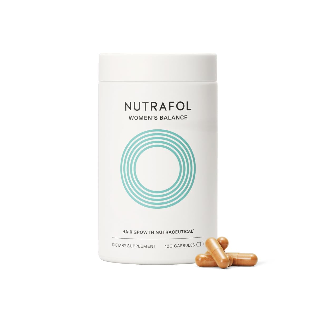 Nutrafol Women’s Balance – 1-month supply. For women 45+, supports thicker hair & scalp coverage. Clinically proven & dermatologist recommended