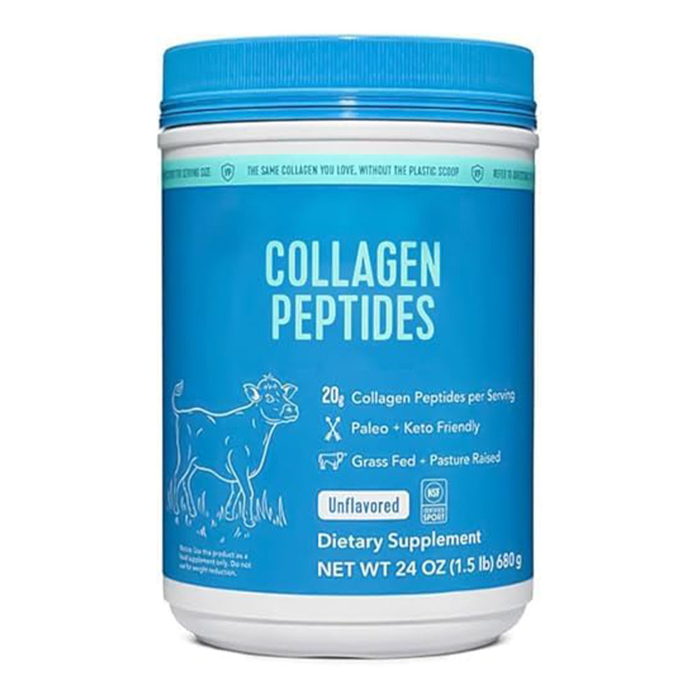 Vital Proteins Collagen Peptides – 20g collagen per serving, 24 oz (1.5 lbs), unflavored